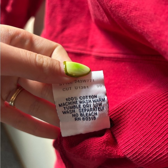 Vintage Lucky Brand Red Crewneck Sweater - Picture 6 of 10